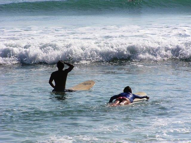 surfeando